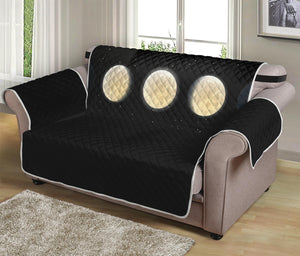 Blood Moon Lunar Phase Print Loveseat Protector