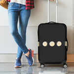 Blood Moon Lunar Phase Print Luggage Cover