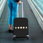 Blood Moon Lunar Phase Print Luggage Cover