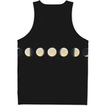 Blood Moon Lunar Phase Print Men's Tank Top