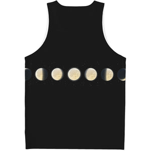 Blood Moon Lunar Phase Print Men's Tank Top