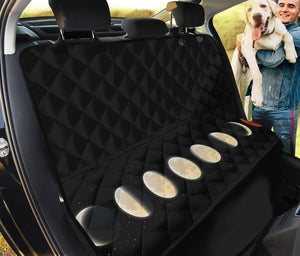 Blood Moon Lunar Phase Print Pet Car Back Seat Cover