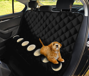 Blood Moon Lunar Phase Print Pet Car Back Seat Cover