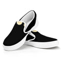 Blood Moon Lunar Phase Print White Slip On Sneakers