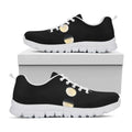 Blood Moon Lunar Phase Print White Running Shoes