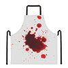 Blood Splashed Print Apron