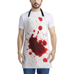 Blood Splashed Print Apron