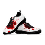 Blood Splashed Print Black Sneakers
