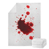 Blood Splashed Print Blanket