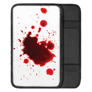 Blood Splashed Print Car Center Console Cover