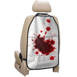 Blood Splashed Print Car Seat Organizers