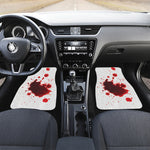 Blood Splashed Print Front Car Floor Mats