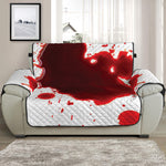 Blood Splashed Print Half Sofa Protector