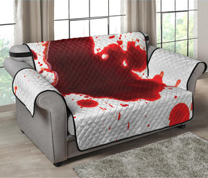 Blood Splashed Print Loveseat Protector