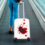 Blood Splashed Print Luggage Cover