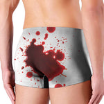 Blood Splashed Print Men's Boxer Briefs