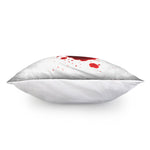 Blood Splashed Print Pillow Cover