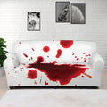 Blood Splashed Print Sofa Cover