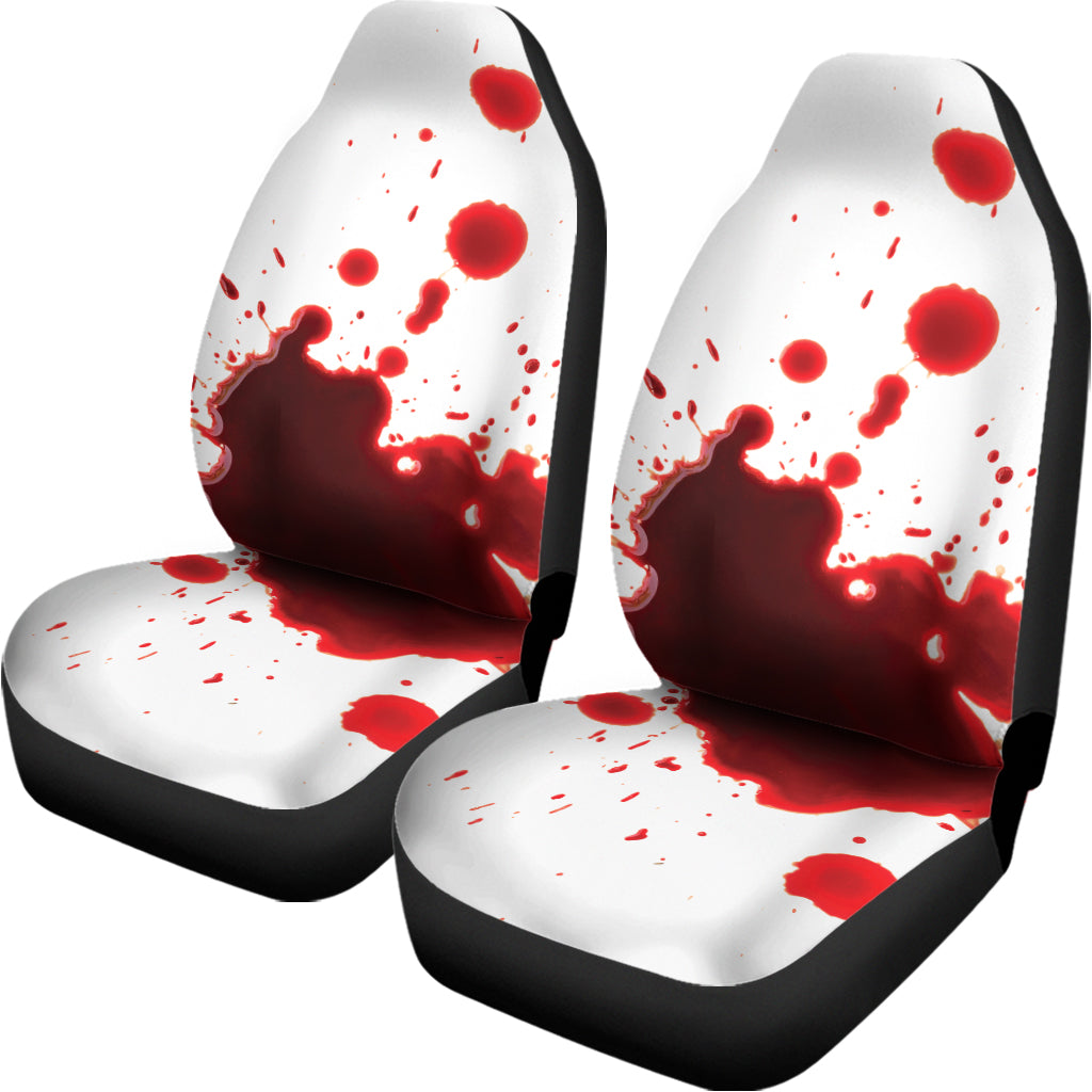 Blood Splashed Print Universal Fit Car Seat Covers