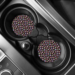Bloody Eyeball Pattern Print Car Coasters