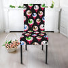 Bloody Eyeball Pattern Print Dining Chair Slipcover