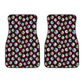 Bloody Eyeball Pattern Print Front Car Floor Mats