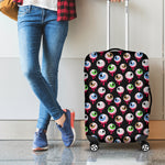 Bloody Eyeball Pattern Print Luggage Cover