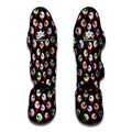 Bloody Eyeball Pattern Print Muay Thai Shin Guards