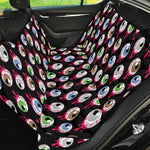 Bloody Eyeball Pattern Print Pet Car Back Seat Cover