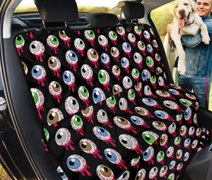 Bloody Eyeball Pattern Print Pet Car Back Seat Cover