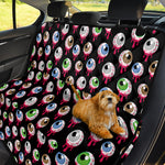 Bloody Eyeball Pattern Print Pet Car Back Seat Cover