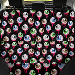 Bloody Eyeball Pattern Print Pet Car Back Seat Cover