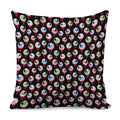 Bloody Eyeball Pattern Print Pillow Cover