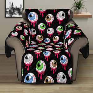 Bloody Eyeball Pattern Print Recliner Protector