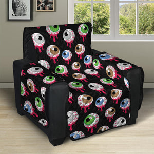 Bloody Eyeball Pattern Print Recliner Protector