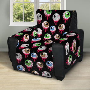 Bloody Eyeball Pattern Print Recliner Protector