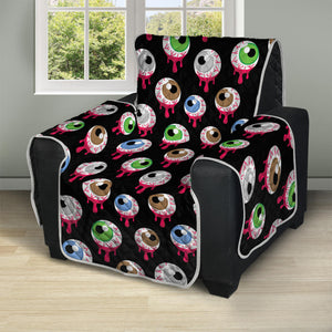 Bloody Eyeball Pattern Print Recliner Protector