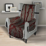 Bloody Metal Wall Print Armchair Protector