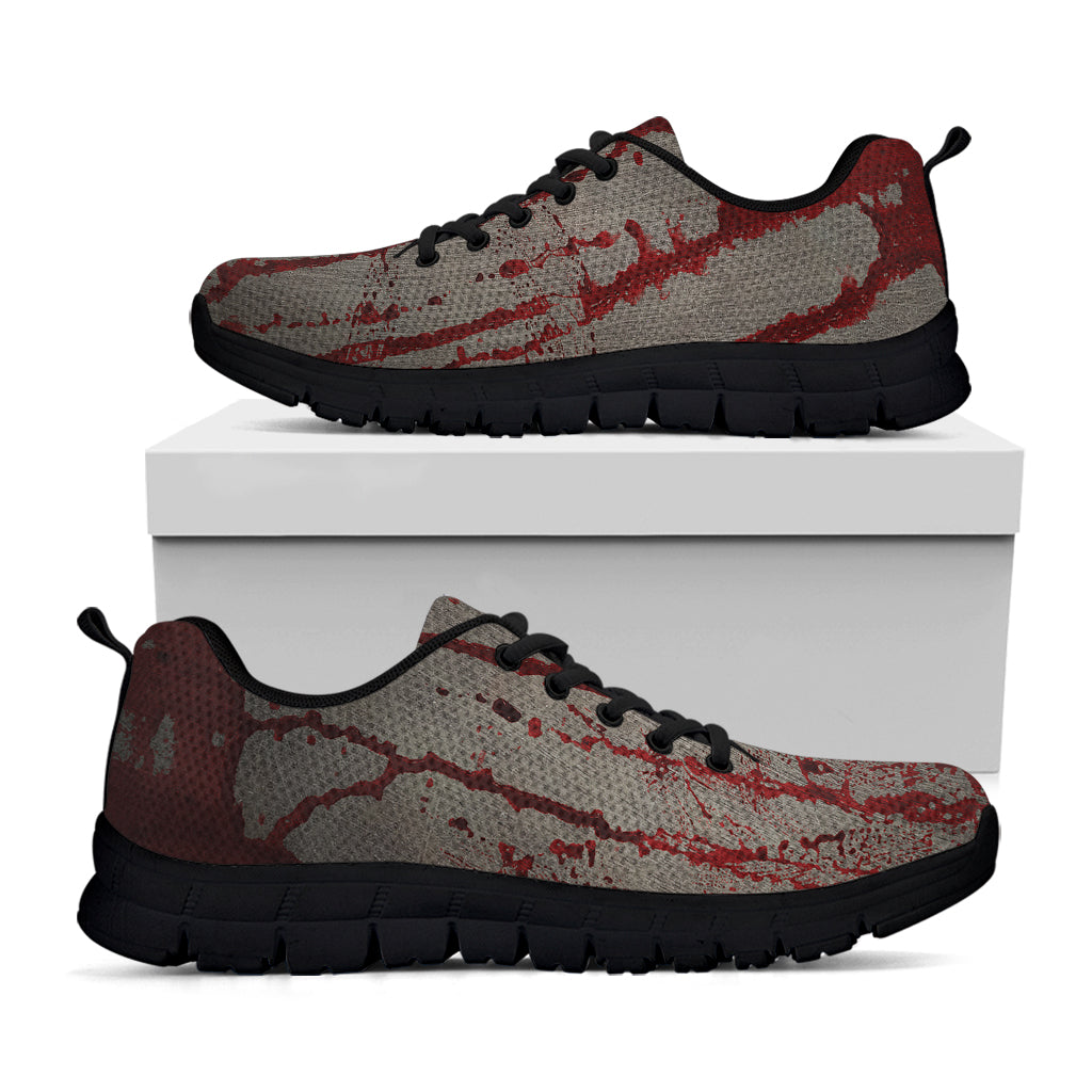 Bloody Metal Wall Print Black Sneakers