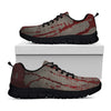 Bloody Metal Wall Print Black Sneakers