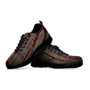 Bloody Metal Wall Print Black Sneakers