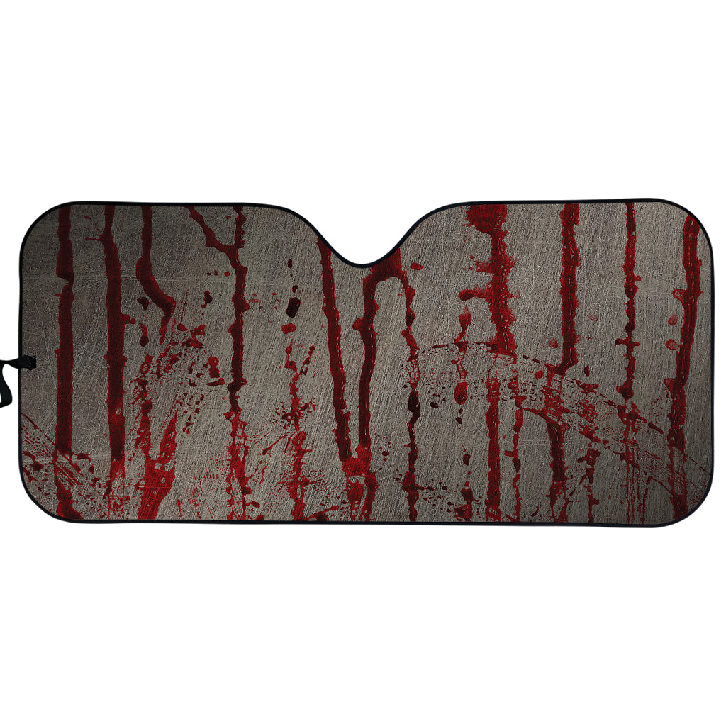 Bloody Metal Wall Print Car Sun Shade