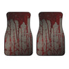 Bloody Metal Wall Print Front Car Floor Mats