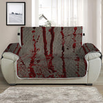 Bloody Metal Wall Print Half Sofa Protector