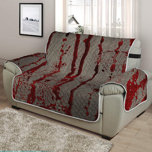 Bloody Metal Wall Print Half Sofa Protector