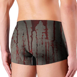 Bloody Metal Wall Print Men's Boxer Briefs