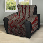 Bloody Metal Wall Print Recliner Protector