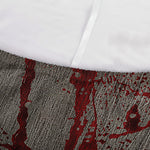 Bloody Metal Wall Print Sofa Cover