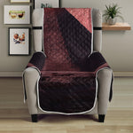 Bloody Moon Pyramid Print Armchair Protector