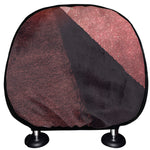 Bloody Moon Pyramid Print Car Headrest Covers